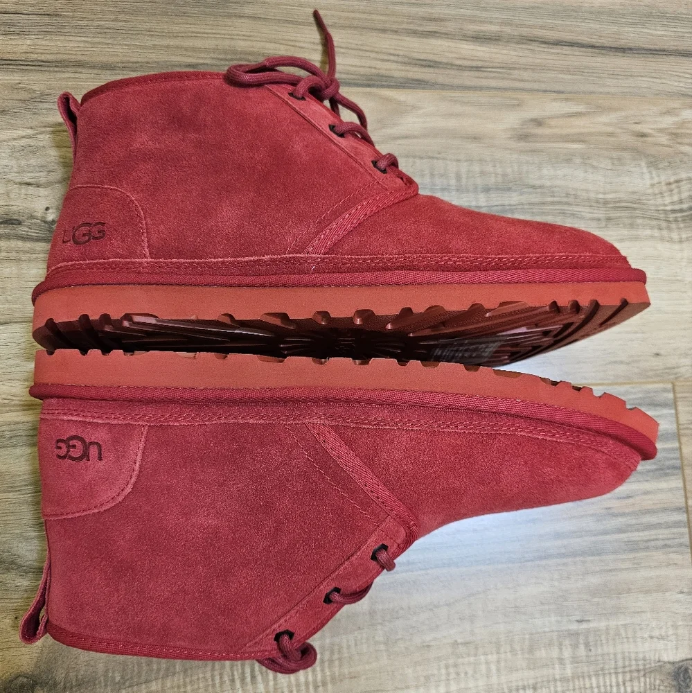 UGG Neumel boots, samba red, US 11